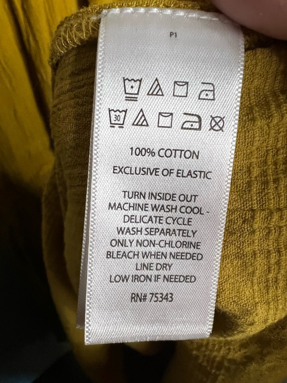 Lucky Brand Mustard Yellow Gauze Cotton Button Down Tiered Maxi Dress - Picture 9 of 12